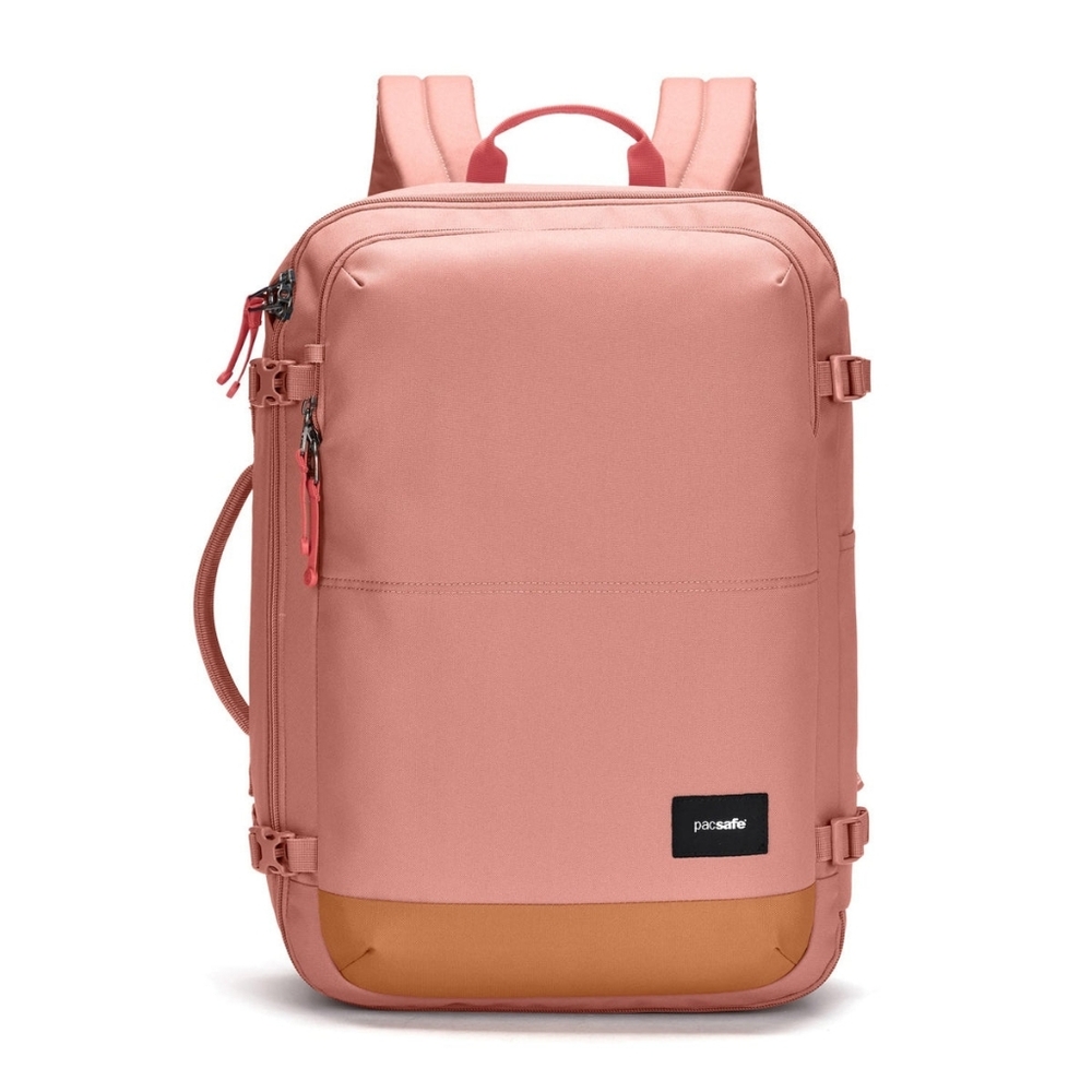 NWT Pacsafe® GO 34L anti-theft carryon backpack, Pink